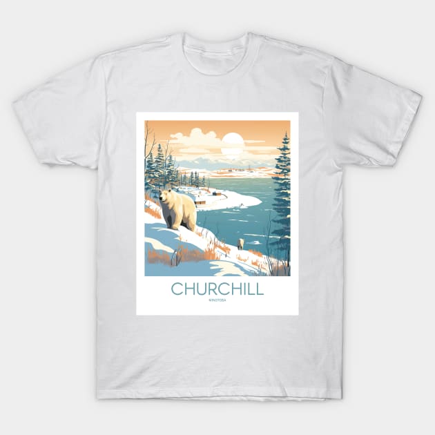 CHURCHILL T-Shirt by MarkedArtPrints